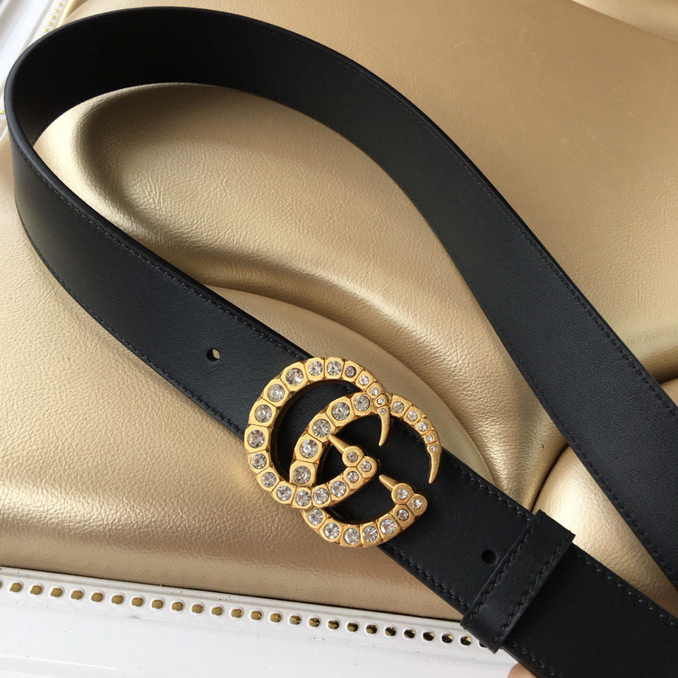 Elegant rhinestones - Belt buckle