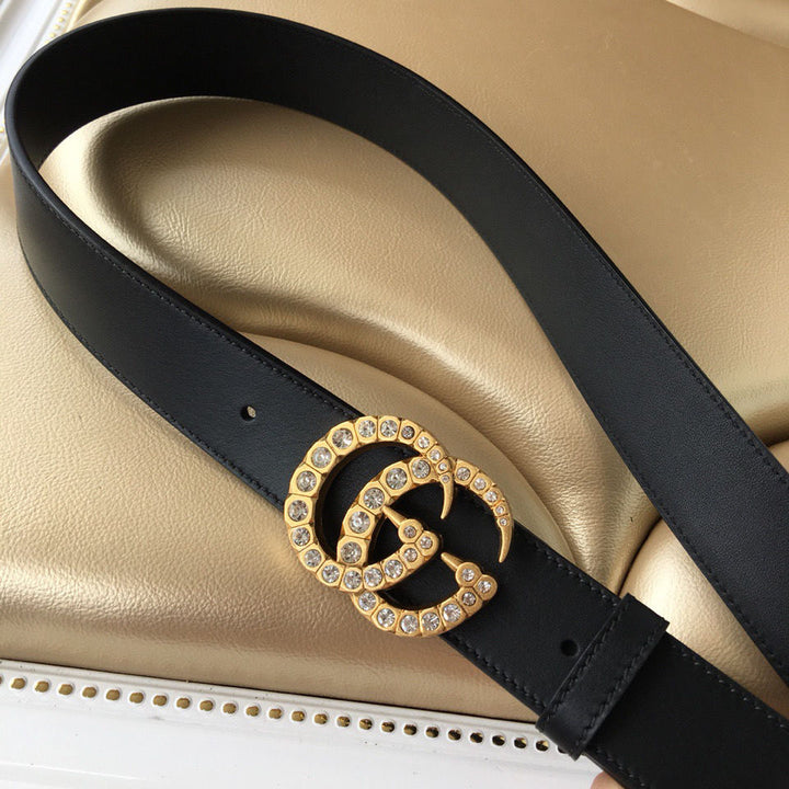 Elegant rhinestones - Belt buckle
