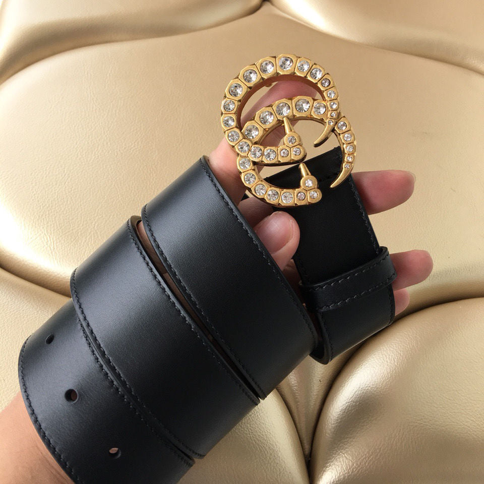 Elegant rhinestones - Belt buckle