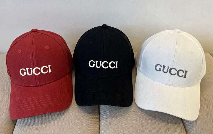 3 Color Inspired Embroidered Hats