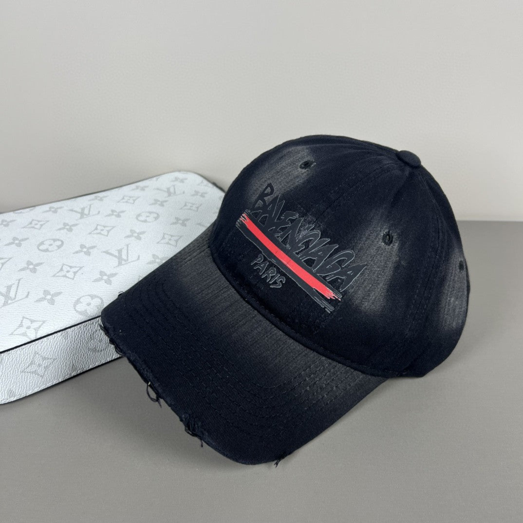 Fashion Graffiti Ragged Baseball Cap
