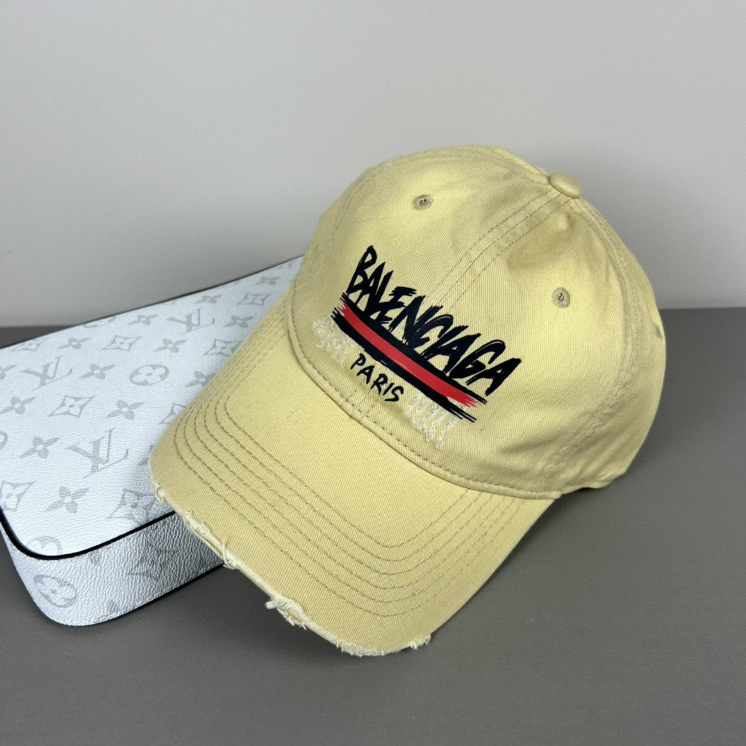 Fashion Graffiti Ragged Baseball Cap