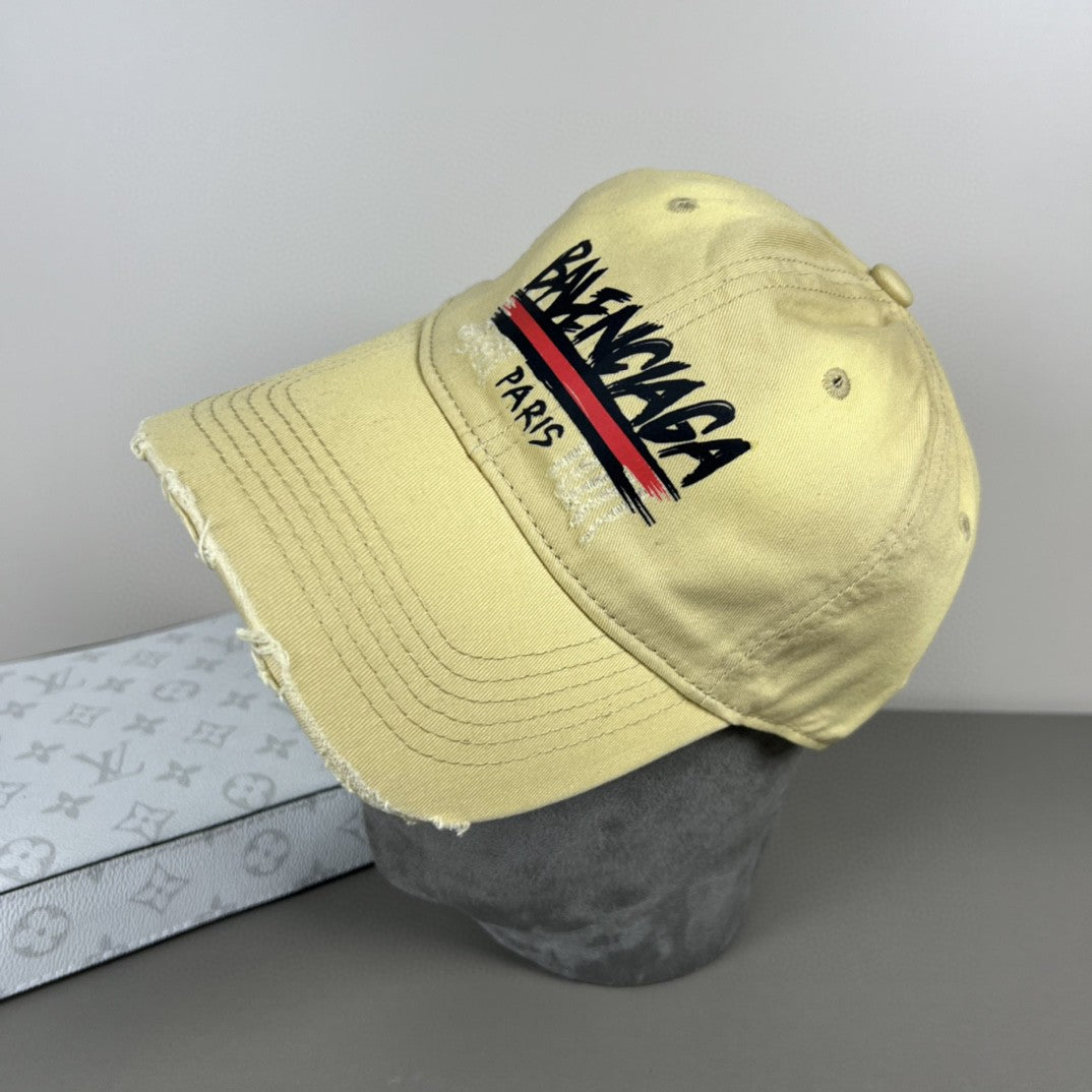 Fashion Graffiti Ragged Baseball Cap