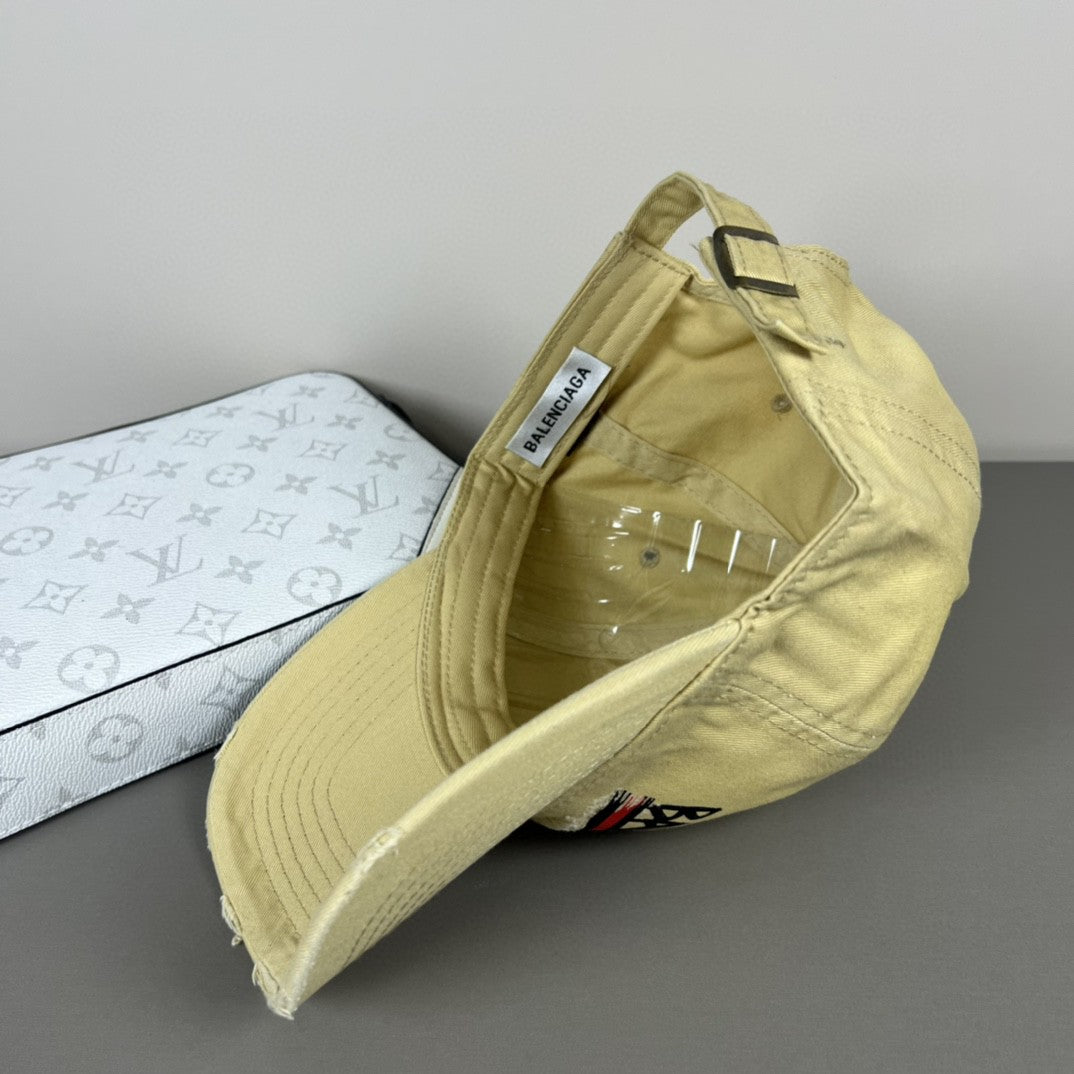 Fashion Graffiti Ragged Baseball Cap