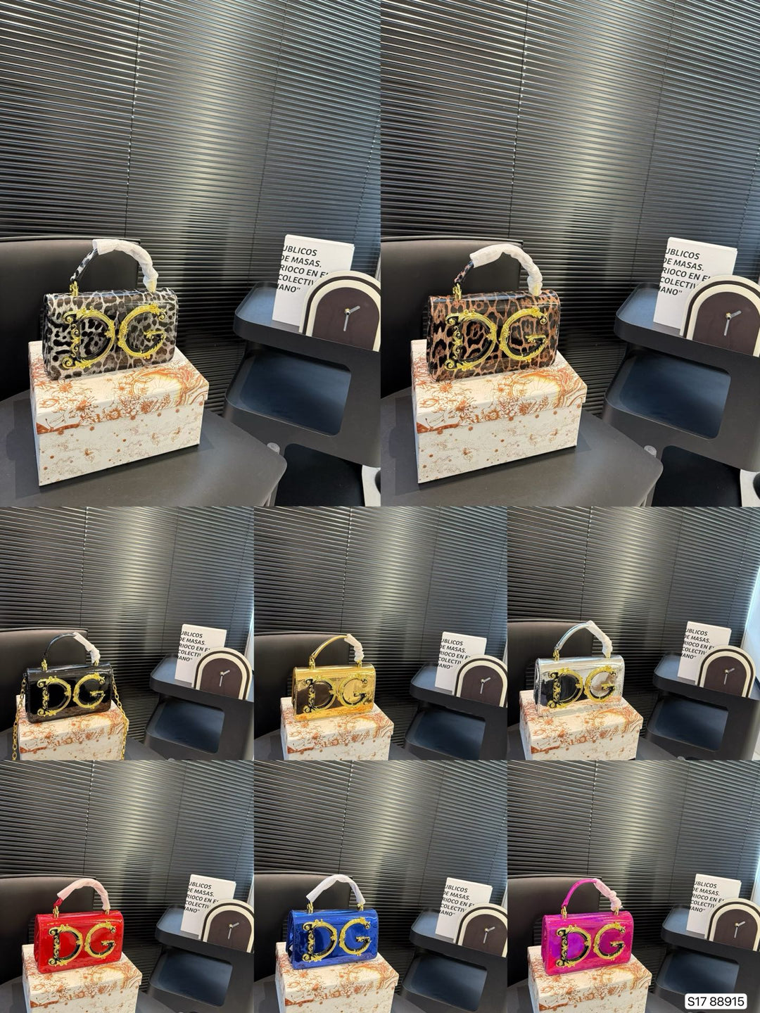 Gorgeous Patent Leather Chain Bag in 8 Colors