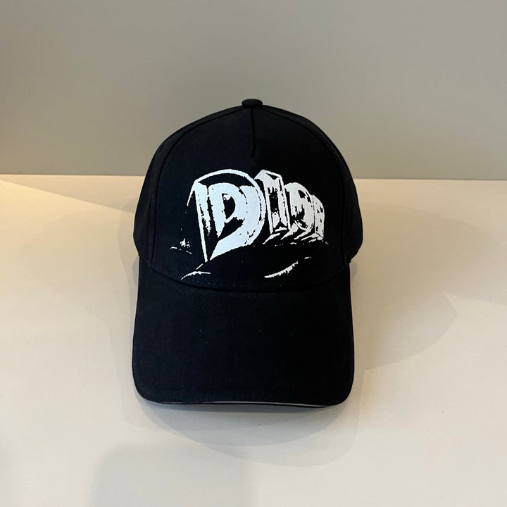 Lettered Graffiti Baseball Cap