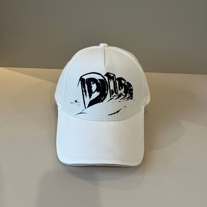 Lettered Graffiti Baseball Cap