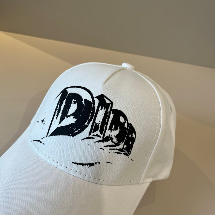 Lettered Graffiti Baseball Cap