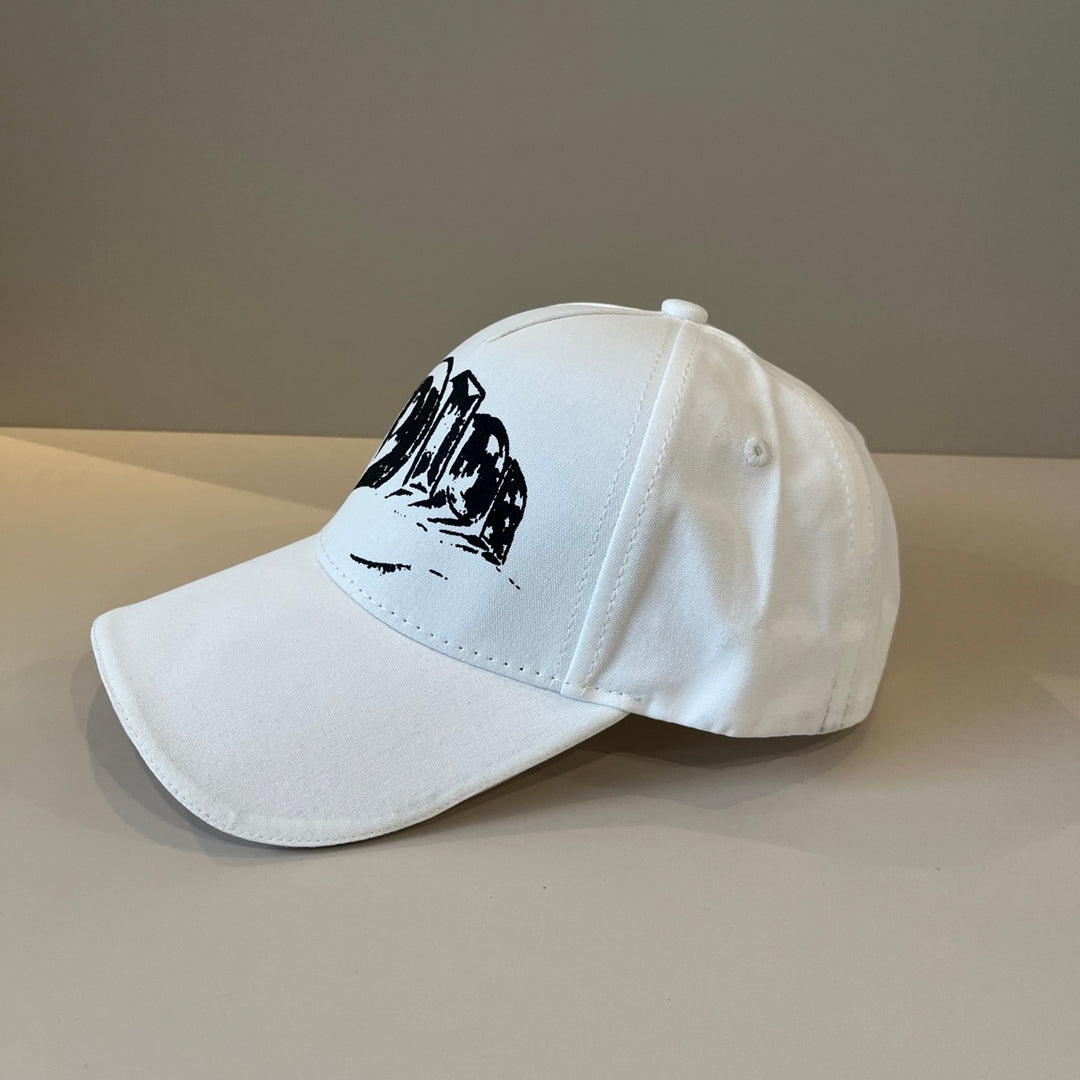 Lettered Graffiti Baseball Cap