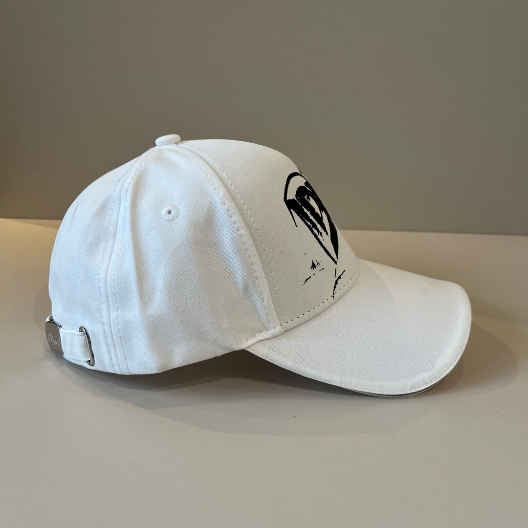 Lettered Graffiti Baseball Cap
