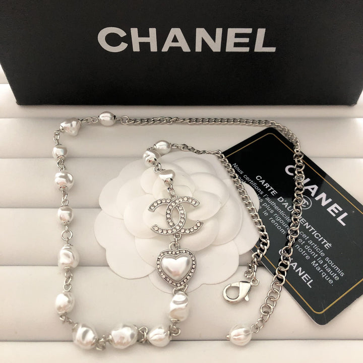 Pearl Heart Necklace