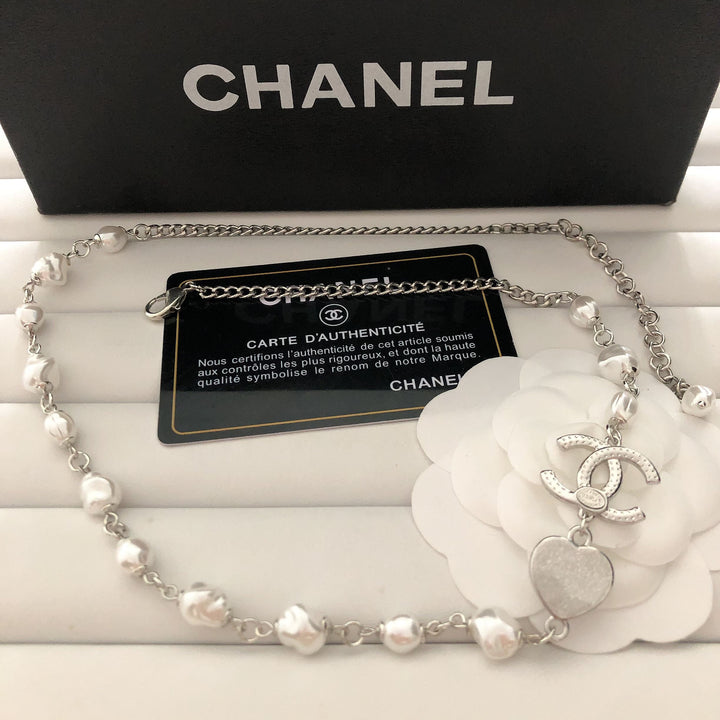 Pearl Heart Necklace