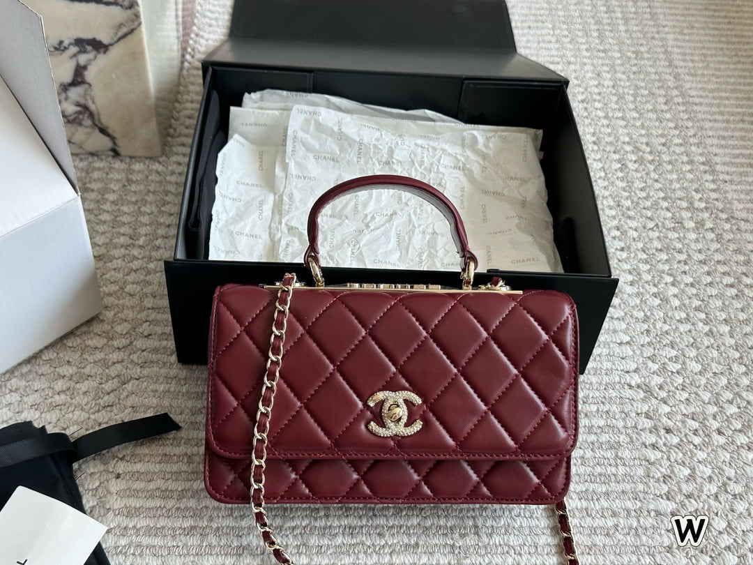 6 Color Eternal Quilted Chain Bag