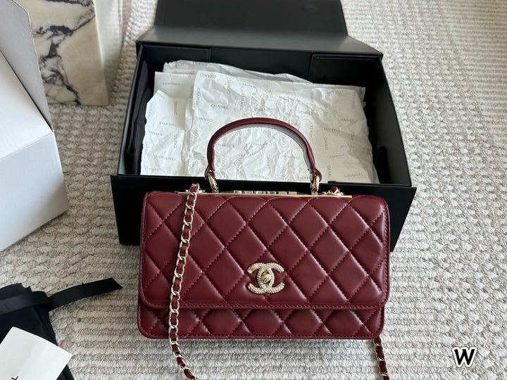 6 Color Eternal Quilted Chain Bag