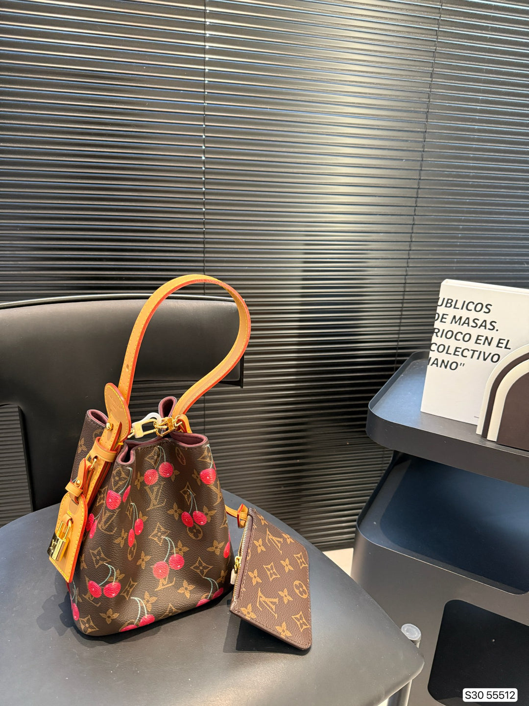 Cherry - Printed Bucket Tote