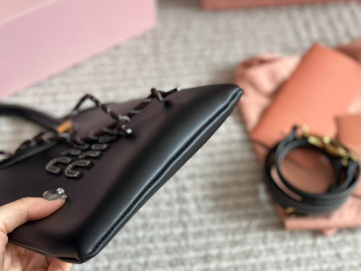 Minimalist Black Logo Tote