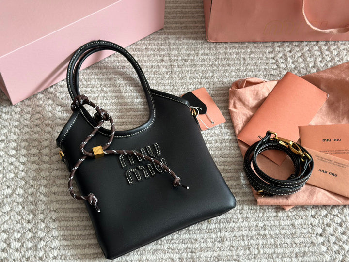 Minimalist Black Logo Tote