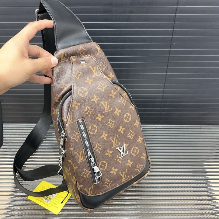 Plaid - Printed crossbody bag