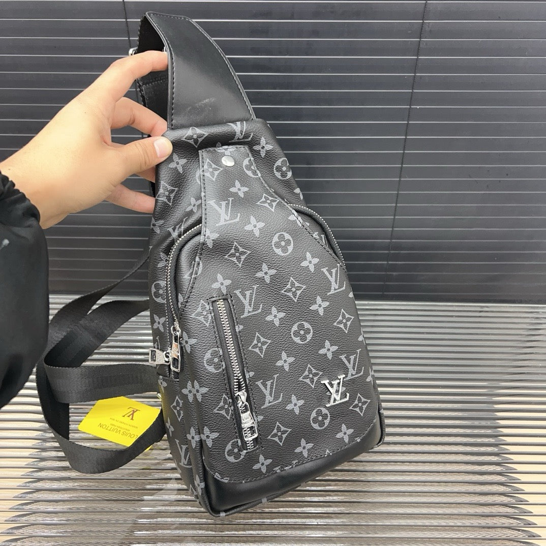 Plaid - Printed crossbody bag