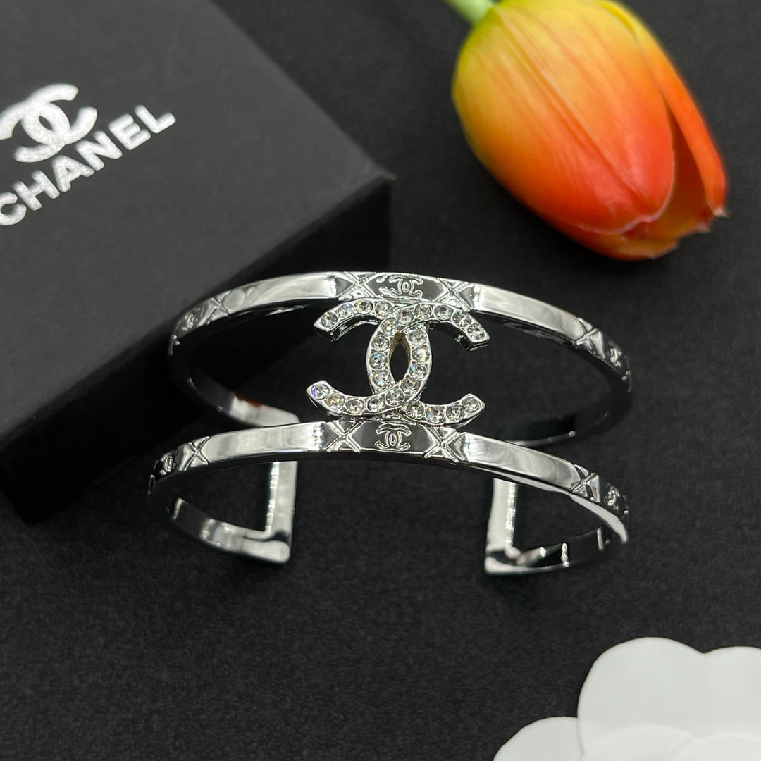 Two Tone Crystal Bracelet