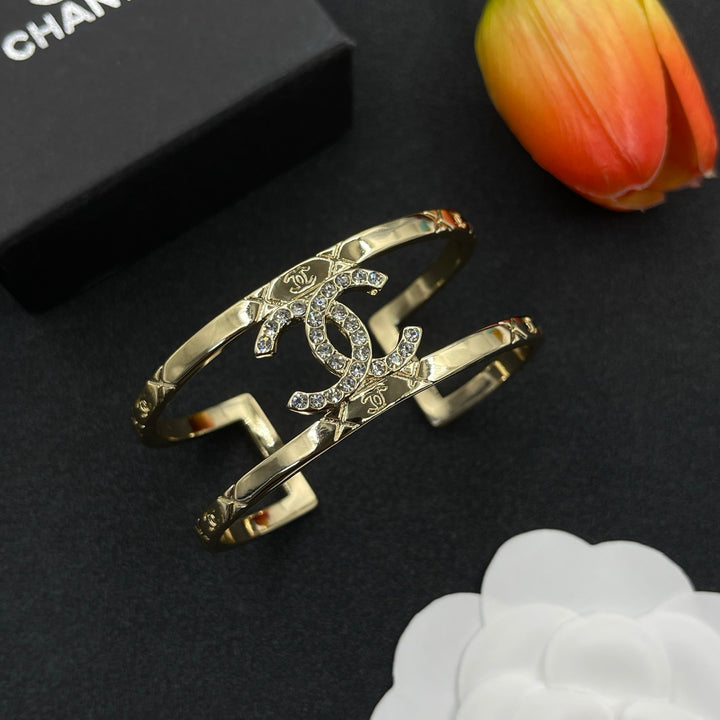 Two Tone Crystal Bracelet