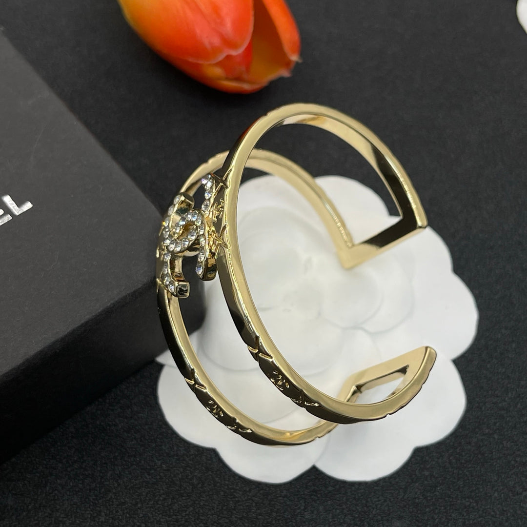 Two Tone Crystal Bracelet