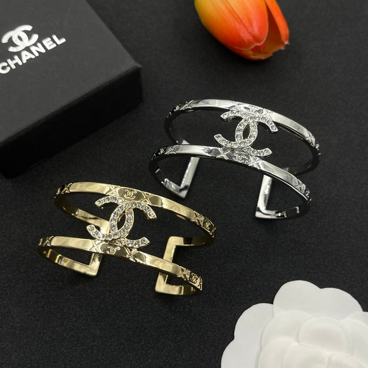 Two Tone Crystal Bracelet