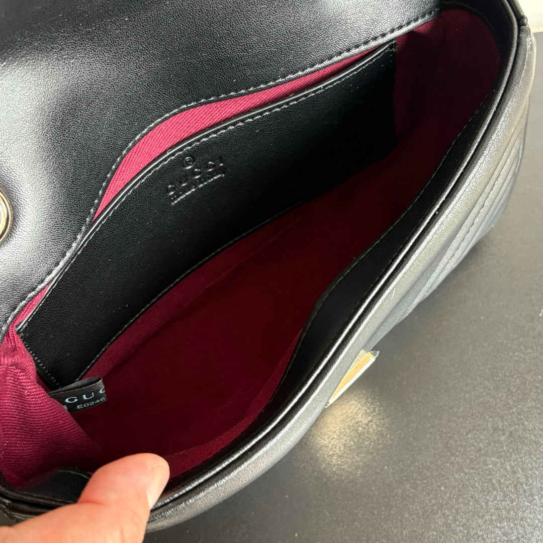 4 Color Classic Plaid Double G Crossbody Bag