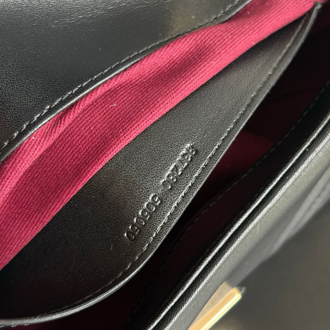 4 Color Classic Plaid Double G Crossbody Bag