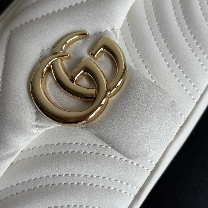 4 Color Classic Plaid Double G Crossbody Bag