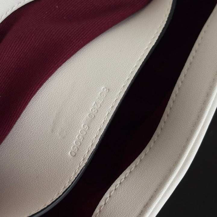 4 Color Classic Plaid Double G Crossbody Bag