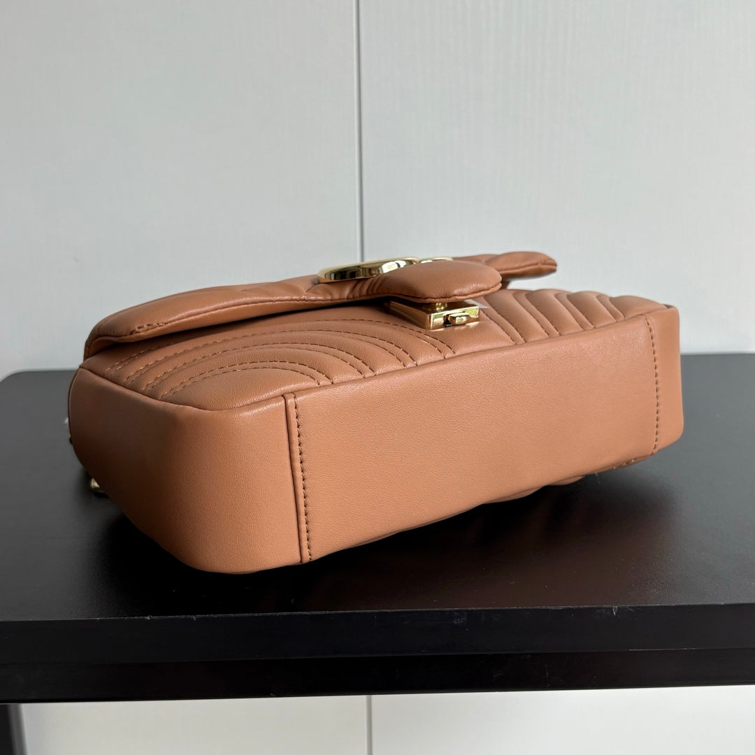 4 Color Classic Plaid Double G Crossbody Bag