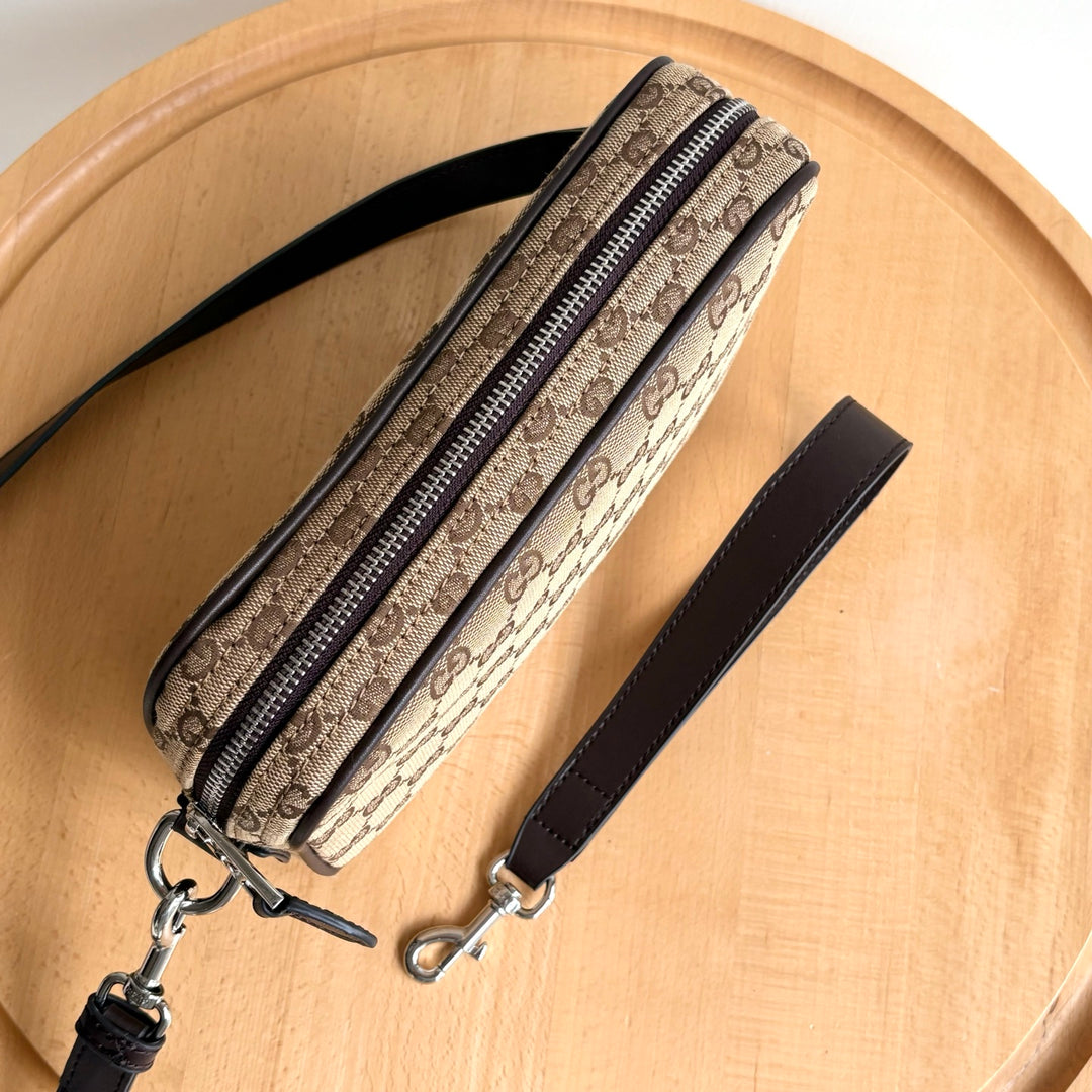 2 Color Elegant Old Flower Shoulder Bag