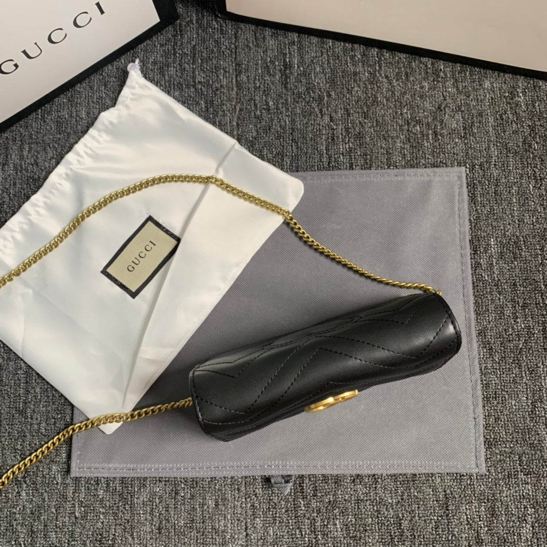 4 Color Quilted Mini Leather Chain Bag