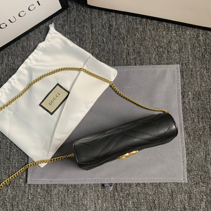 4 Color Quilted Mini Leather Chain Bag