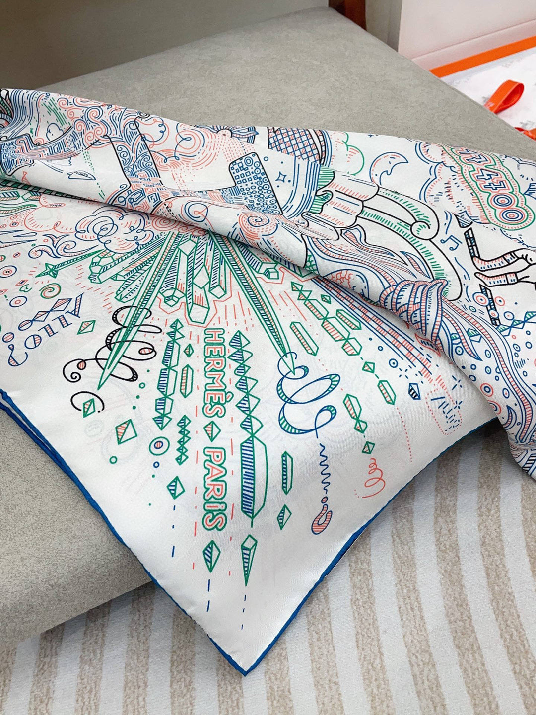 Fashion Fantasy Art Silk Square Scarf