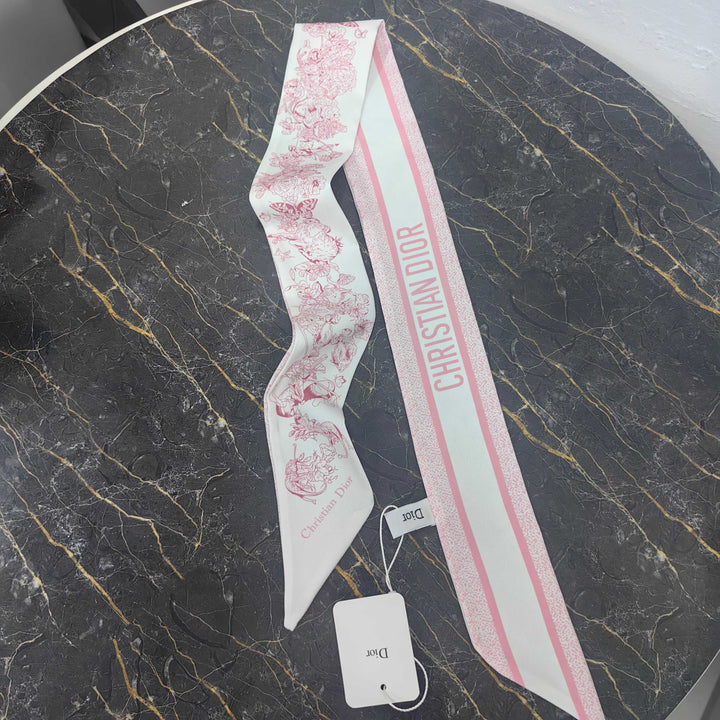 Classic DR Printed Silk Scarf Hair Bundle