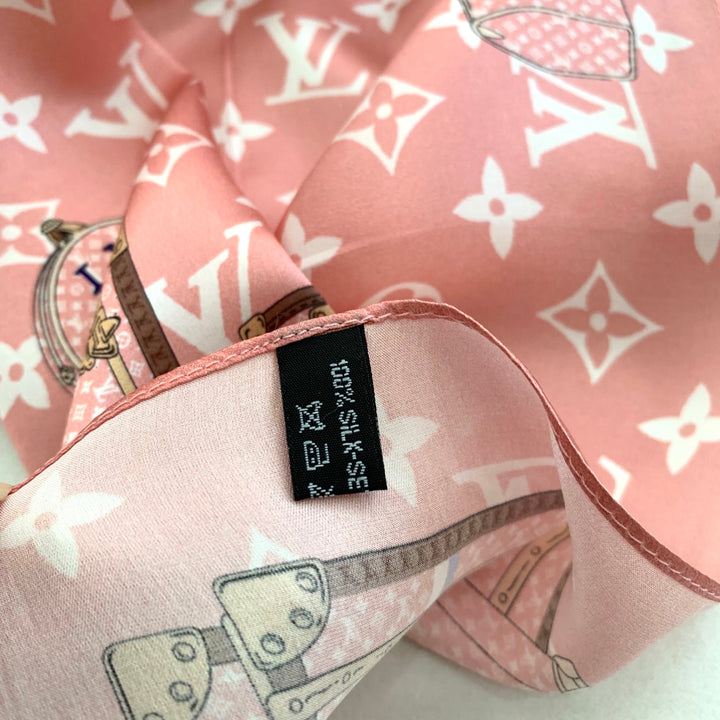 3 colors box bag printed silk scarf
