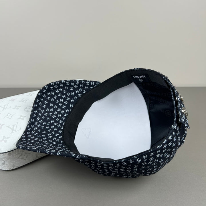 Two Color Logo Printed Cap