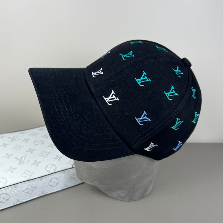 Two Color Letter Printed Cap