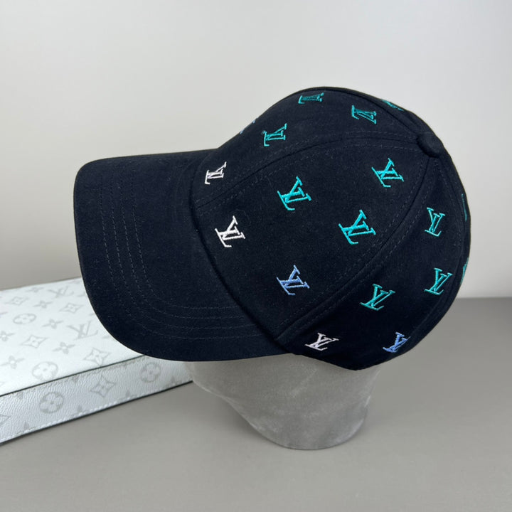Two Color Letter Printed Cap