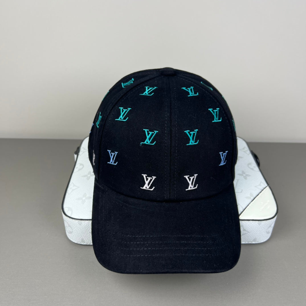 Two Color Letter Printed Cap