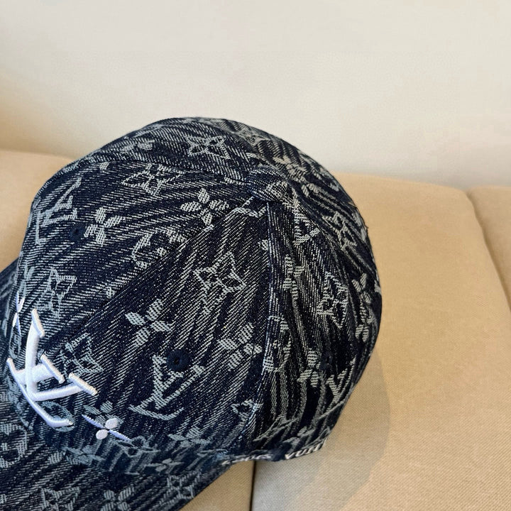 3 Color Logo Embroidered Cowboy Hat