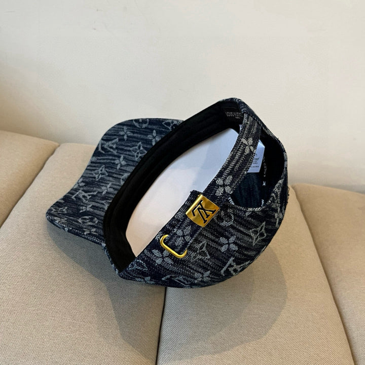 3 Color Logo Embroidered Cowboy Hat