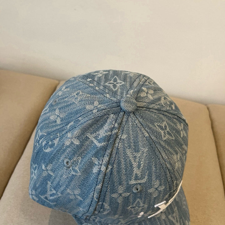 3 Color Logo Embroidered Cowboy Hat
