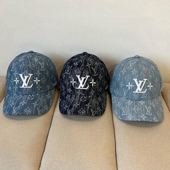 3 Color Logo Embroidered Cowboy Hat