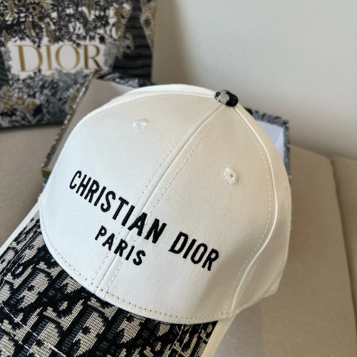 Three Color DR Logo Baseball Cap