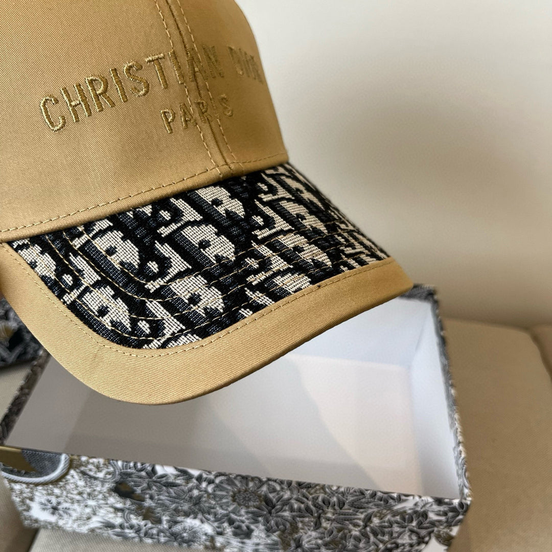 Three Color DR Logo Baseball Cap