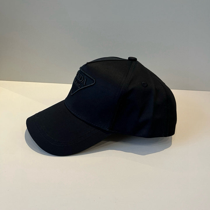 Two-color Delicate Triangle Logo Baseball Cap