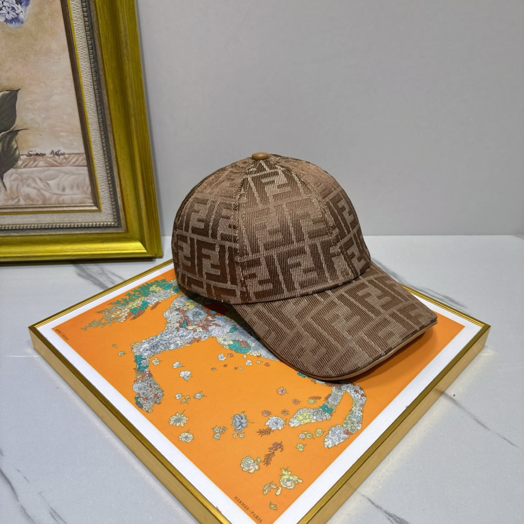 Double F Jacquard Baseball Cap